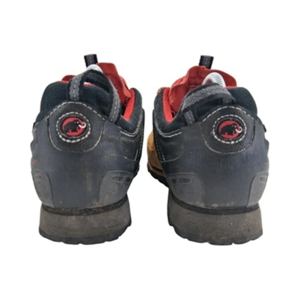 Mammut Ridge Low GTX Shoes Mens Size 9 Brown Waterproof Hiking Suede Trail